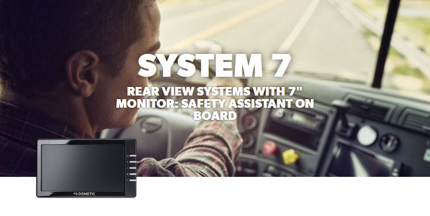 Dometic System 7 Rear View Camera Systems 